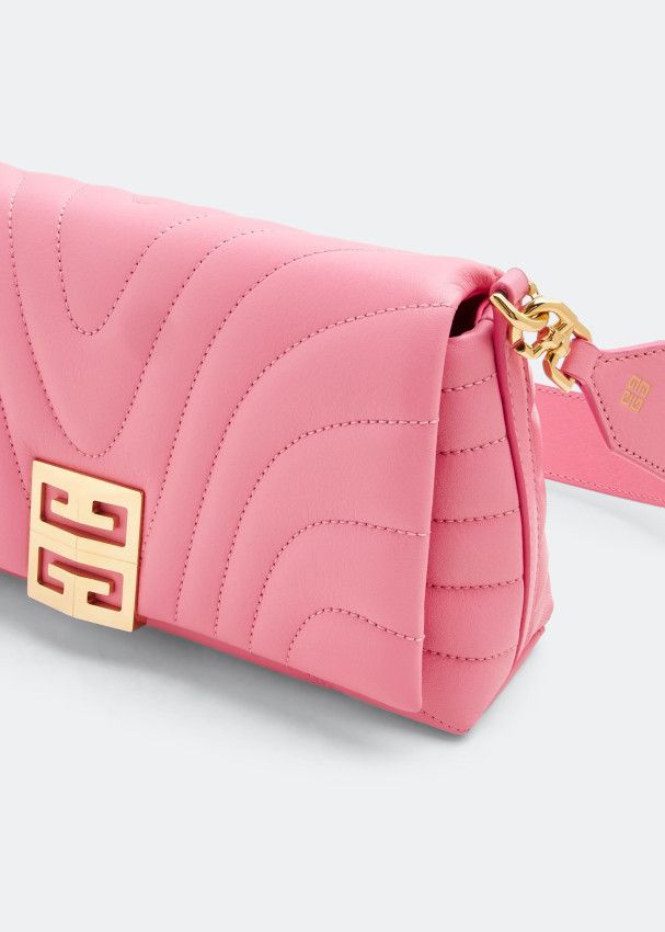 Givenchy o1srvl11e0225 Size: OS / Small 4G Quilted Bag in Pink Size ONE SIZE - 2 Thumbnail