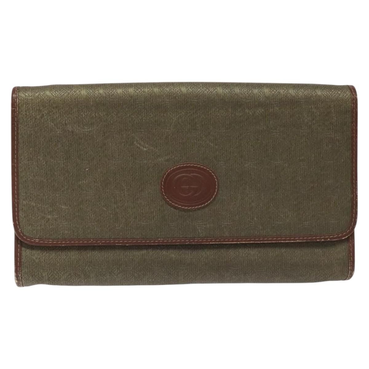 Gucci GUCCI Shoulder Bag Canvas Khaki 004 084 004 084 Size ONE SIZE - 2 Thumbnail