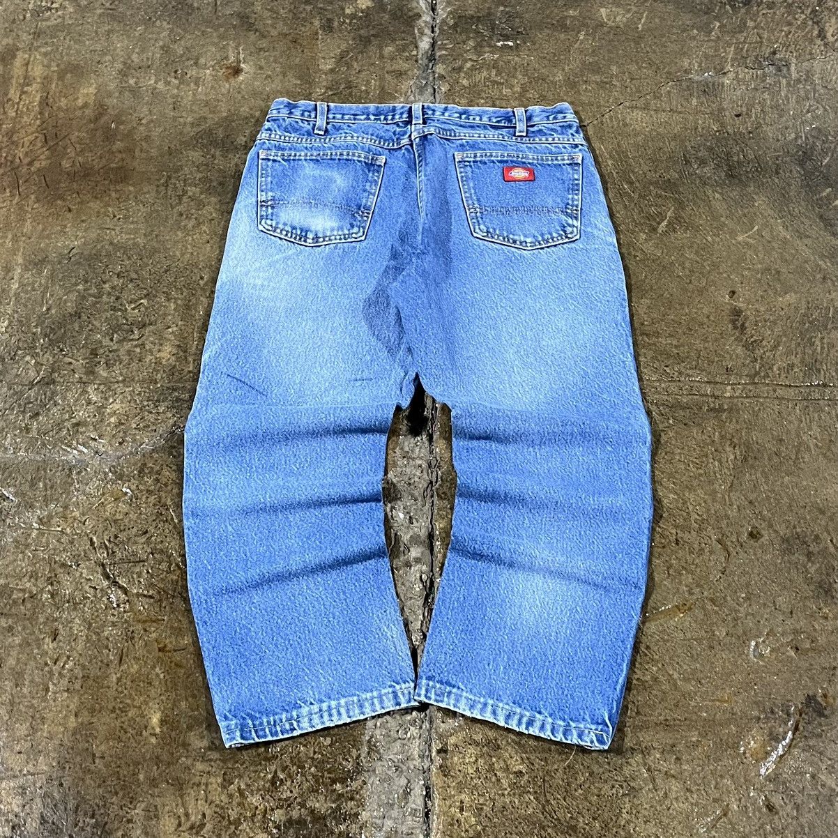 Dickies × Vintage Crazy Vintage Y2K Dickies Jeans Faded Workwear Skater Size US 34 / EU 50 - 1 Thumbnail