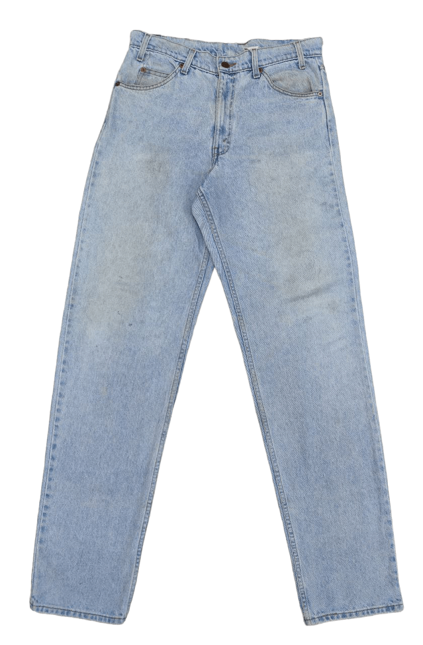 Levi's × Levi's Vintage Clothing × Vintage 80s Vintage Levis 550 Orange Tab Denim Size US 33 - 1 Thumbnail