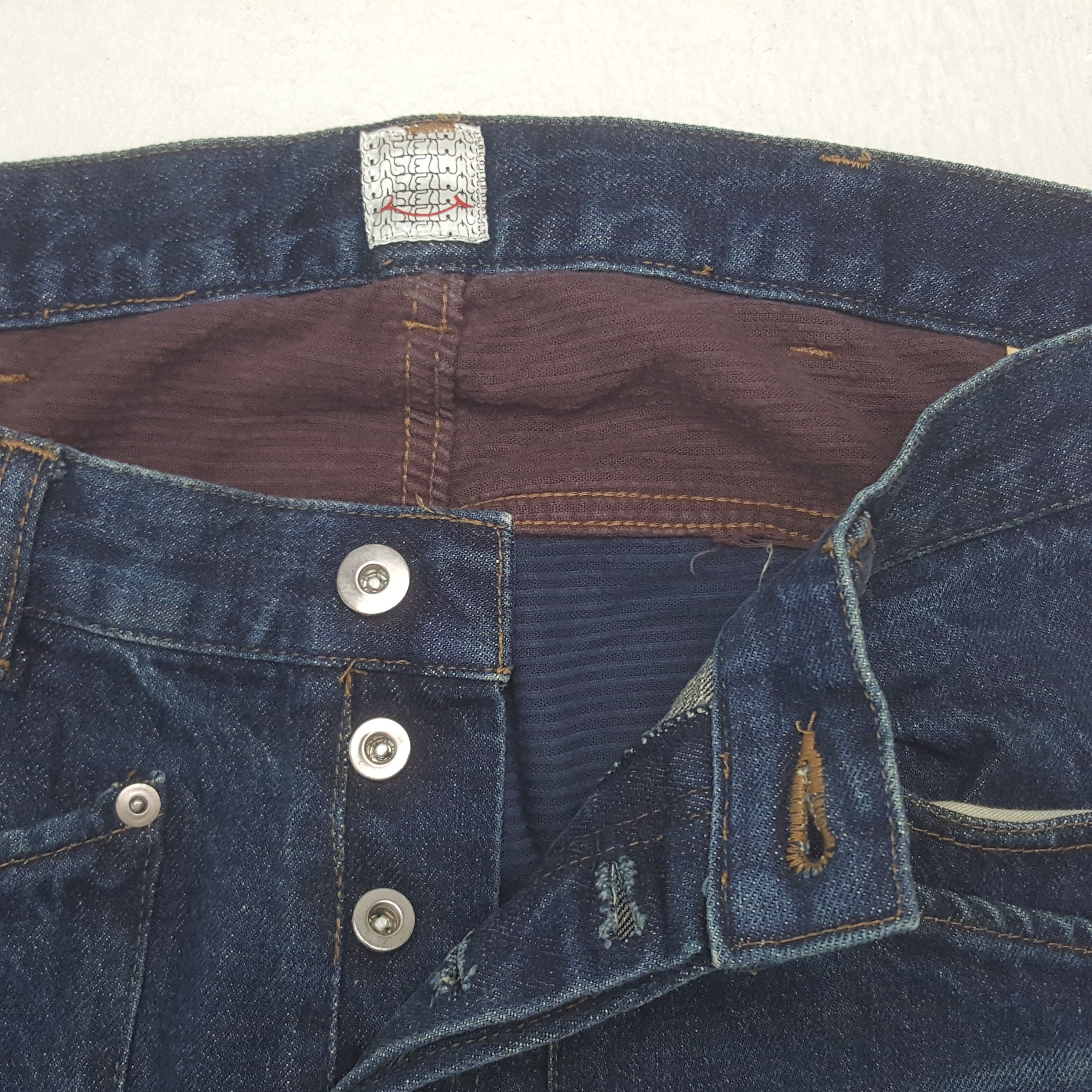 Japanese Brand Vintage Japanese Brand Patchwork Denim Jeans Size US 32 / EU 48 - 9 Thumbnail