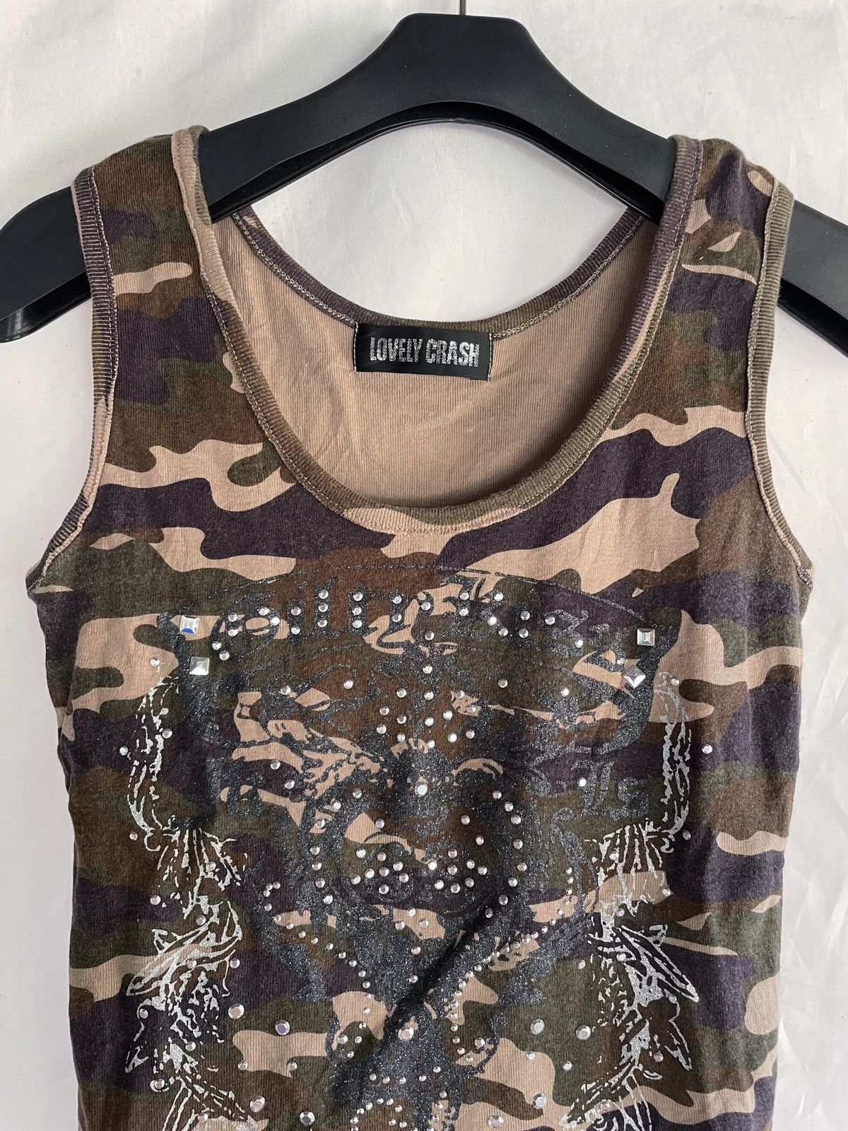 PPFM Y2K LOVELY CRASH GOTHIC TANK TOP Size US XS / EU 42 / 0 - 4 Thumbnail
