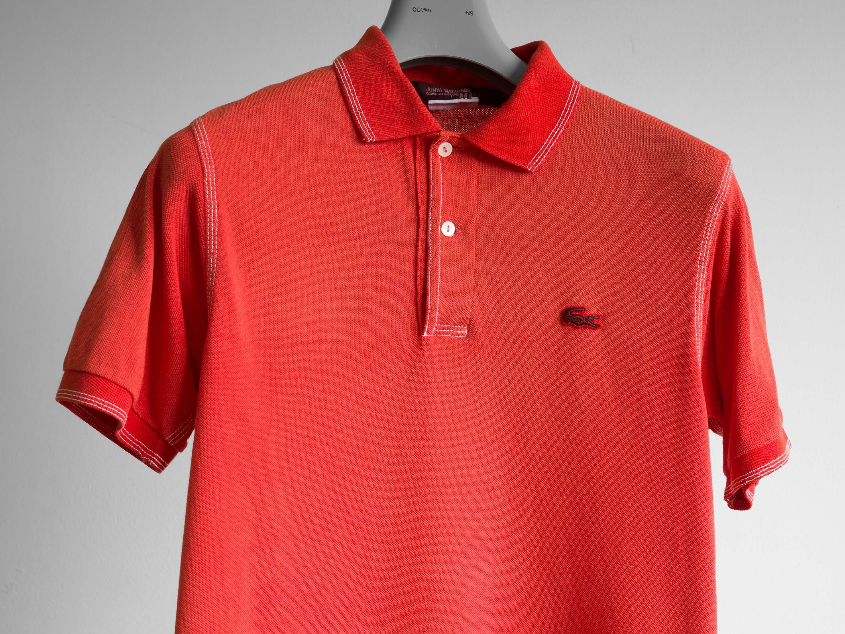 Junya Watanabe × Lacoste SS2006 JUNYA WATANABE MAN x LACOSTE RECONSTRUCTED POLO SHIRT Size US S / EU 44-46 / 1 - 4 Thumbnail