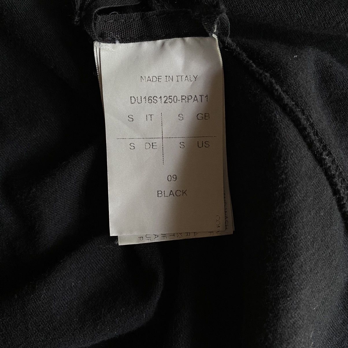 Rick Owens Drkshdw Rick Owens DRKSHDW Patch Level Tee SS2017 Size US S / EU 44-46 / 1 - 18 Thumbnail