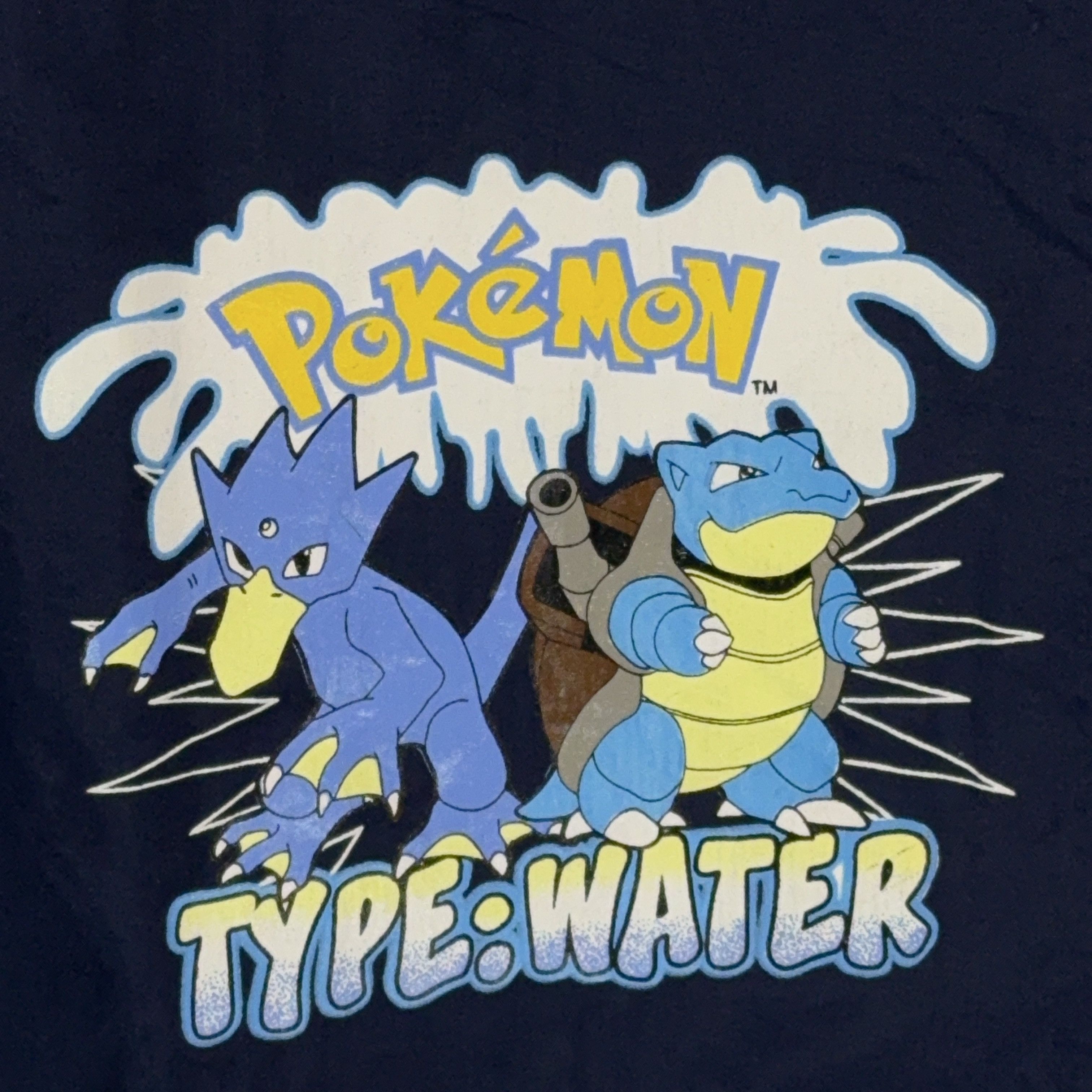 Pokemon VTG Pokémon Blastoise "Water Type" Swim Trunks NWT Size US 28 / EU 44 - 2 Thumbnail