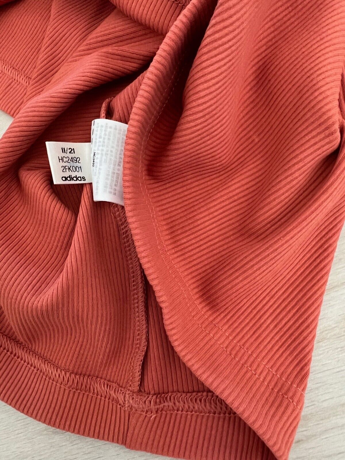 Adidas Adidas HC2492 Brand with the Three Stripes Rib Tank ( S ) Size S / US 4 / IT 40 - 6 Thumbnail