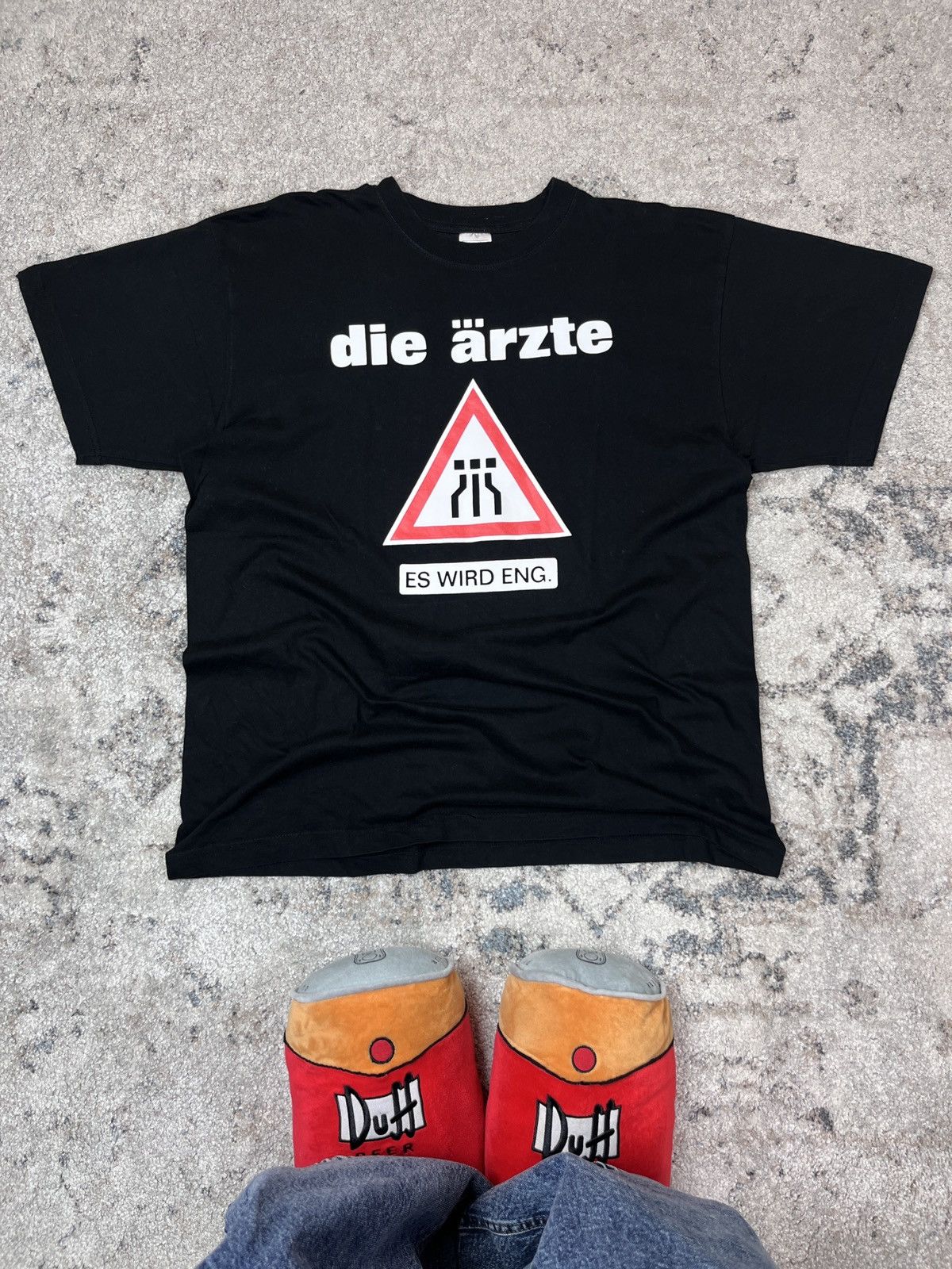 Band Tees × Vintage DIE ÄRZTE 2007 ES WIRD ENG VINTAGE TEE - 852 Size US XL / EU 56 / 4 - 1 Thumbnail