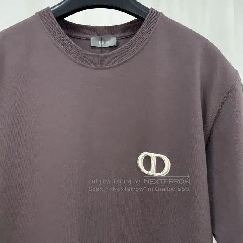 Dior Dior Men's Summer Brown Logo T-Shirt . Size US M / EU 48-50 / 2 - 3 Thumbnail