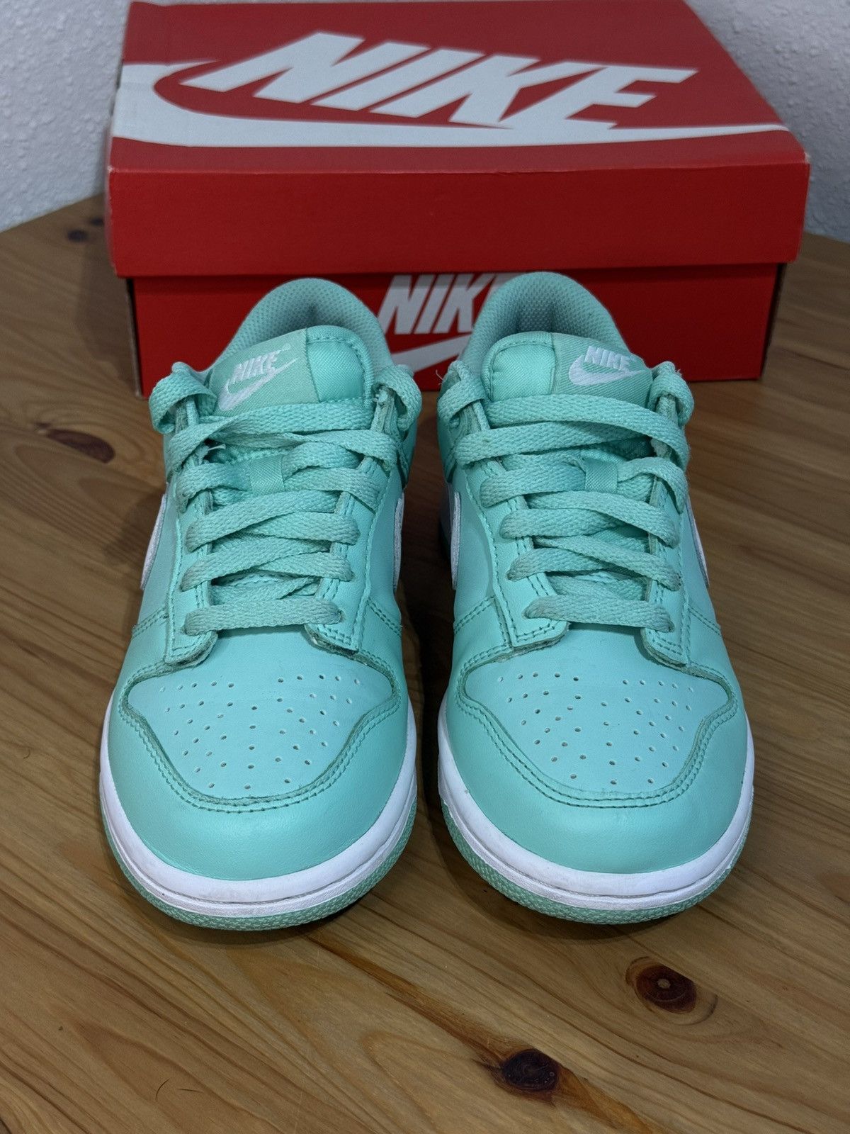 Nike Nike Dunk Low Emerald Rise Size US 6.5 / IT 36.5 - 2 Thumbnail