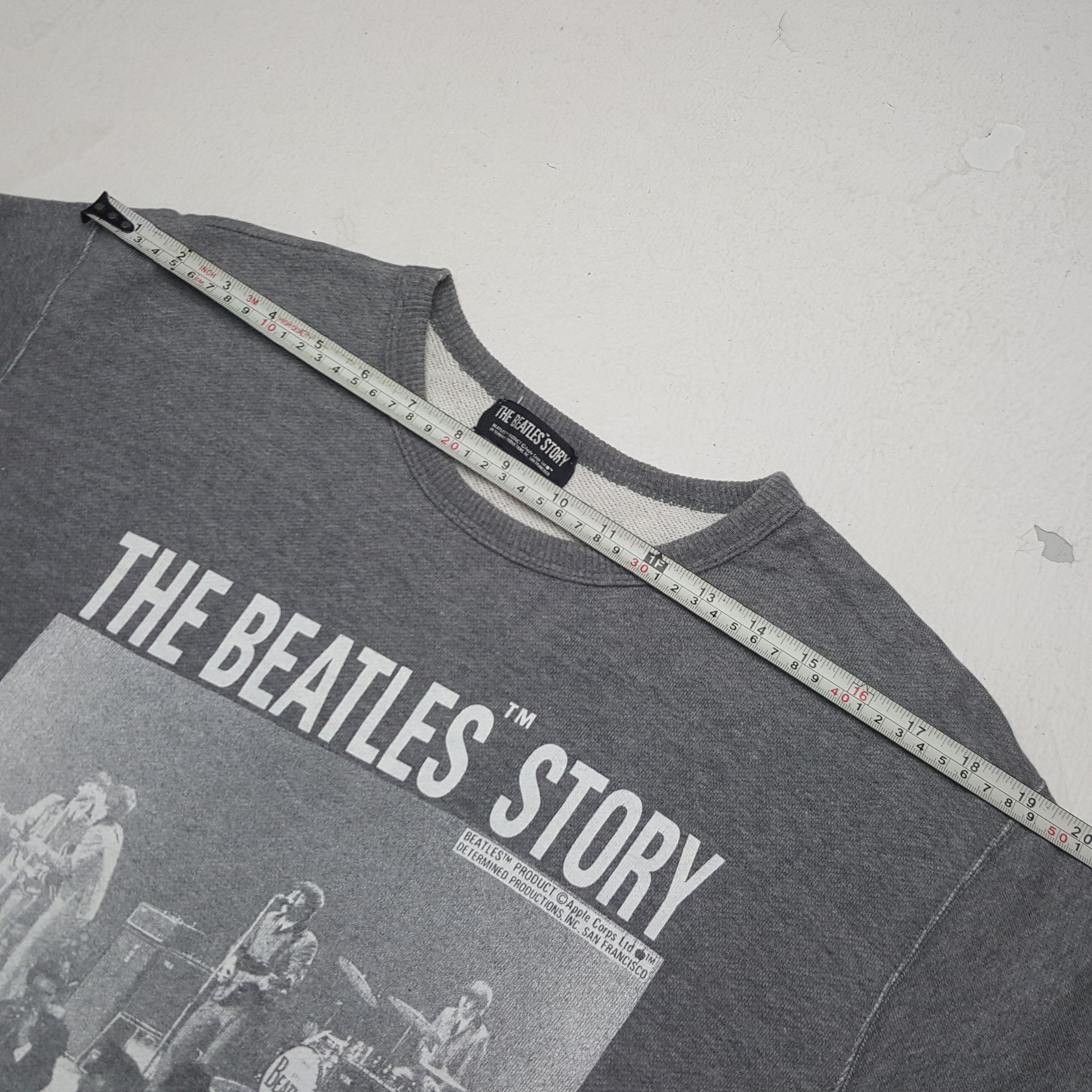 Band Tees × Vintage Vintage The Beatles Story American Rock Band Sweatshirt Size US M / EU 48-50 / 2 - 5 Thumbnail
