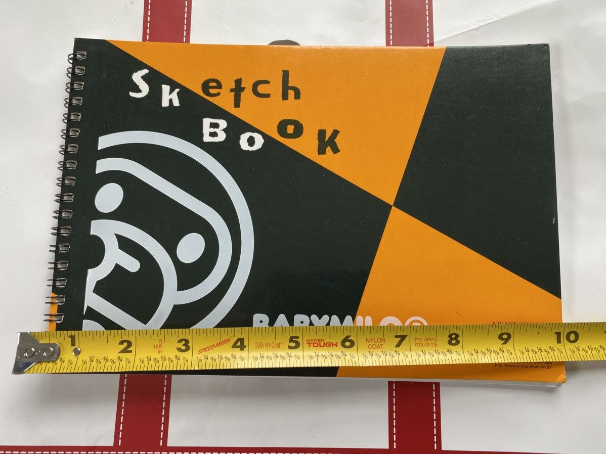Bape Baby Milo Sketch Book Size ONE SIZE - 6 Thumbnail