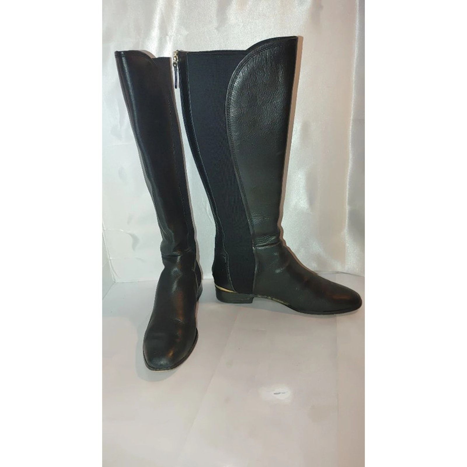 Louis Feraud Louise et Cie Vallery Knee High Boot Size 9.5M Size US 9.5 / IT 39.5 - 4 Thumbnail