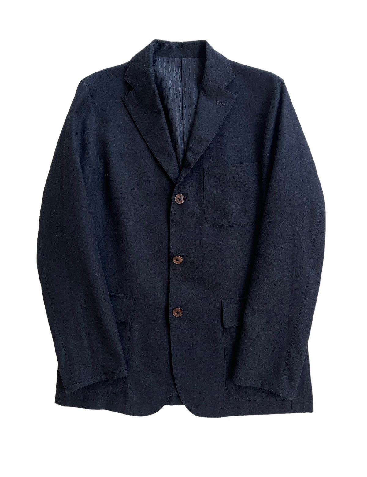 Tumi Tumi Navy Blue Suit Jacket Size US M / EU 48-50 / 2 - 1 Thumbnail