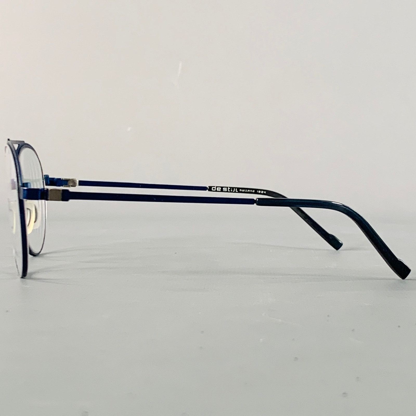 Other DE STIJL Henry Blue Metal Aviator Frames Eyewear Size ONE SIZE - 3 Thumbnail