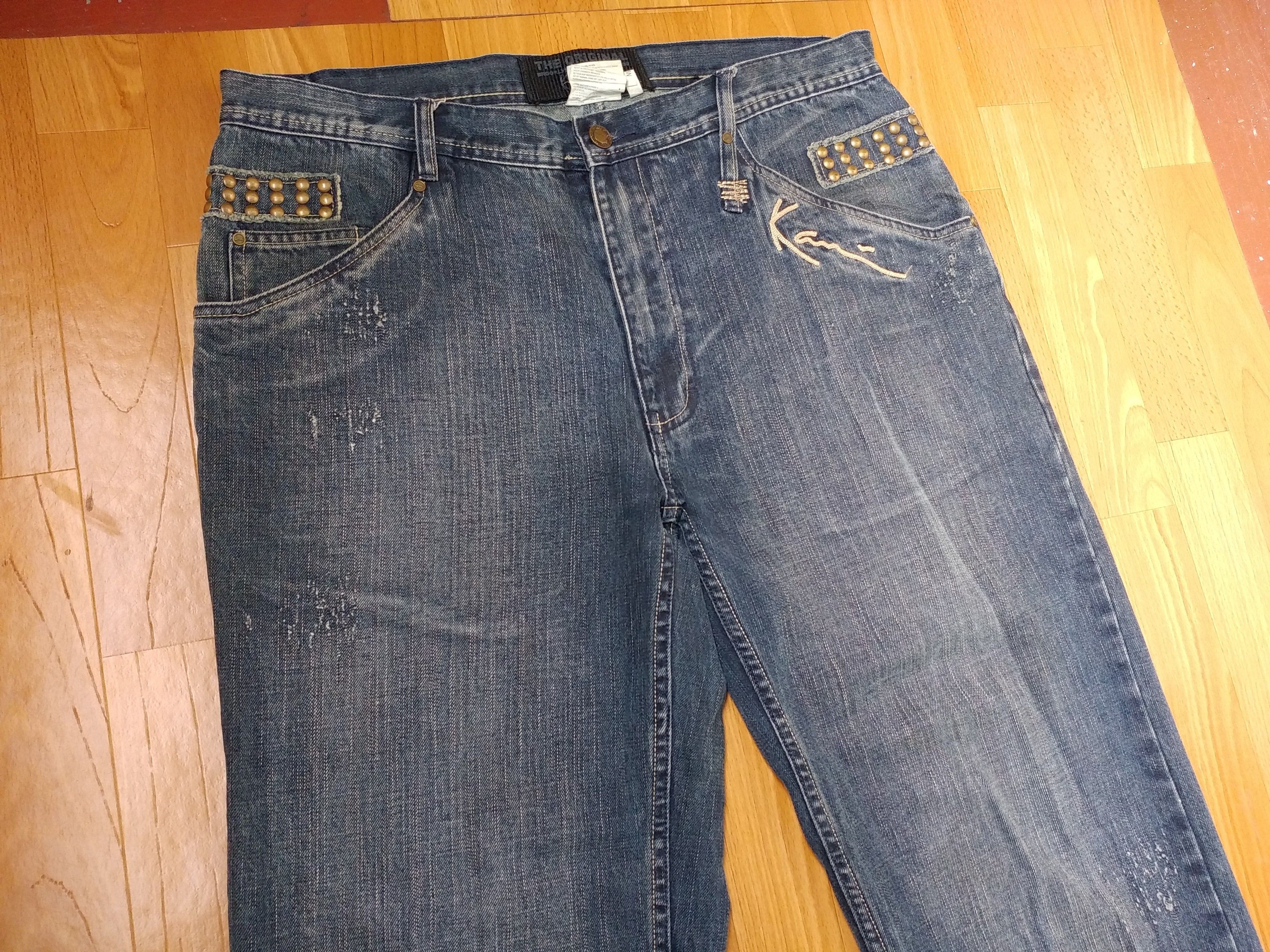 Karl Kani KARL KANI jeans, baggy, vintage Kani jeans, 90s hip hop W 36 Size US 36 / EU 52 - 12 Thumbnail