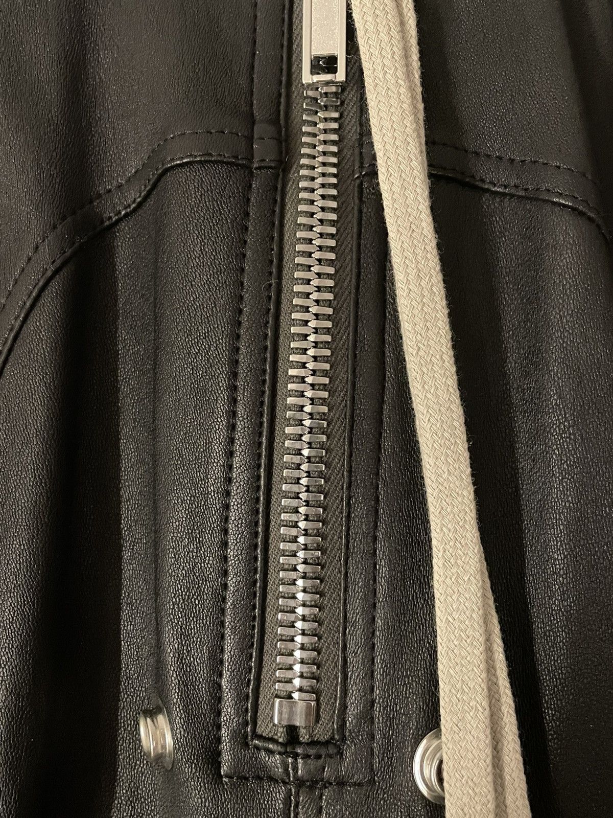 Rick Owens Gethsemane Lamb Leather Bauhaus Pants Size 28" / US 6 / IT 42 - 8 Thumbnail