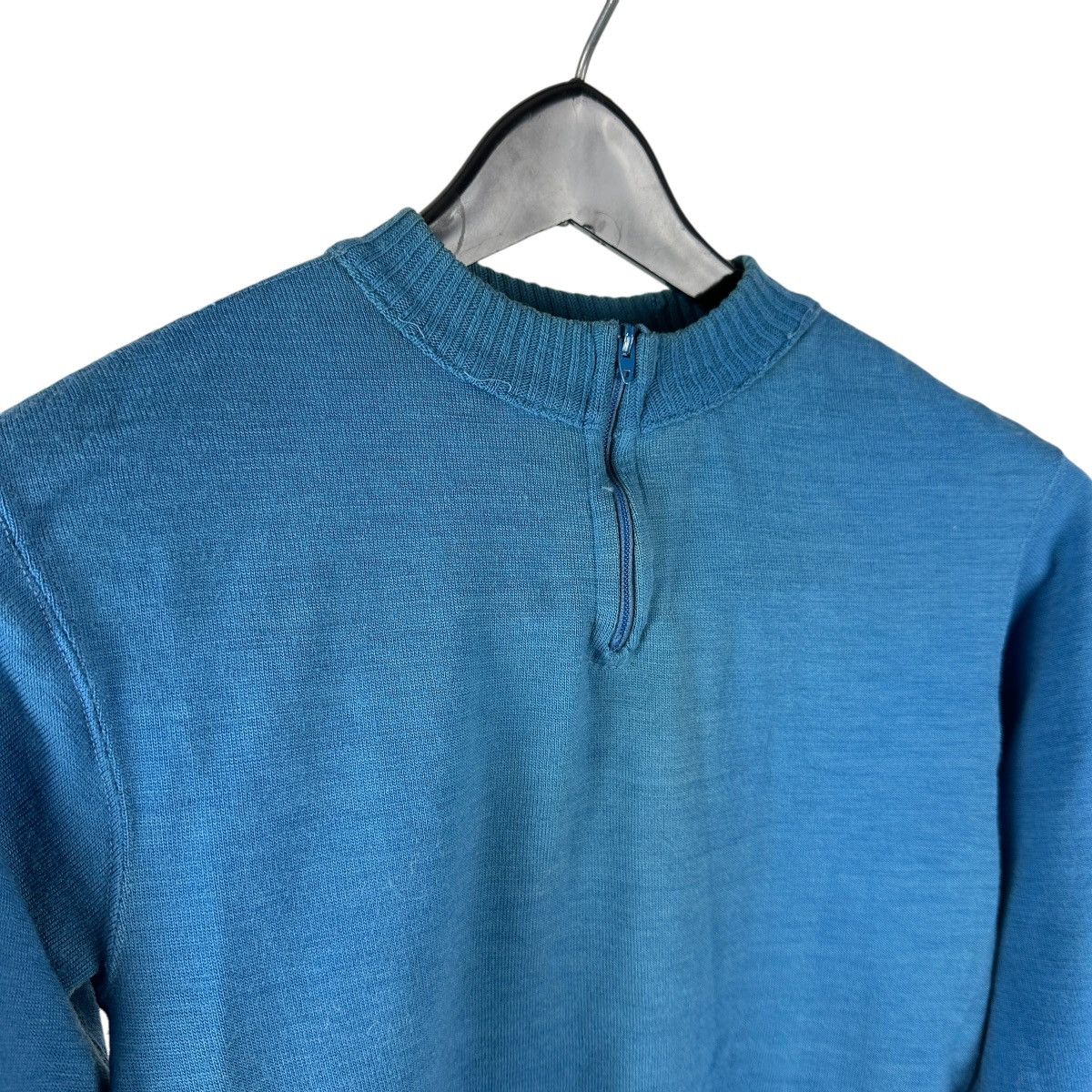 Vintage Vintage 60s Protags Blue Quarter Zip Sweatshirt Size US XS / EU 42 / 0 - 7 Thumbnail