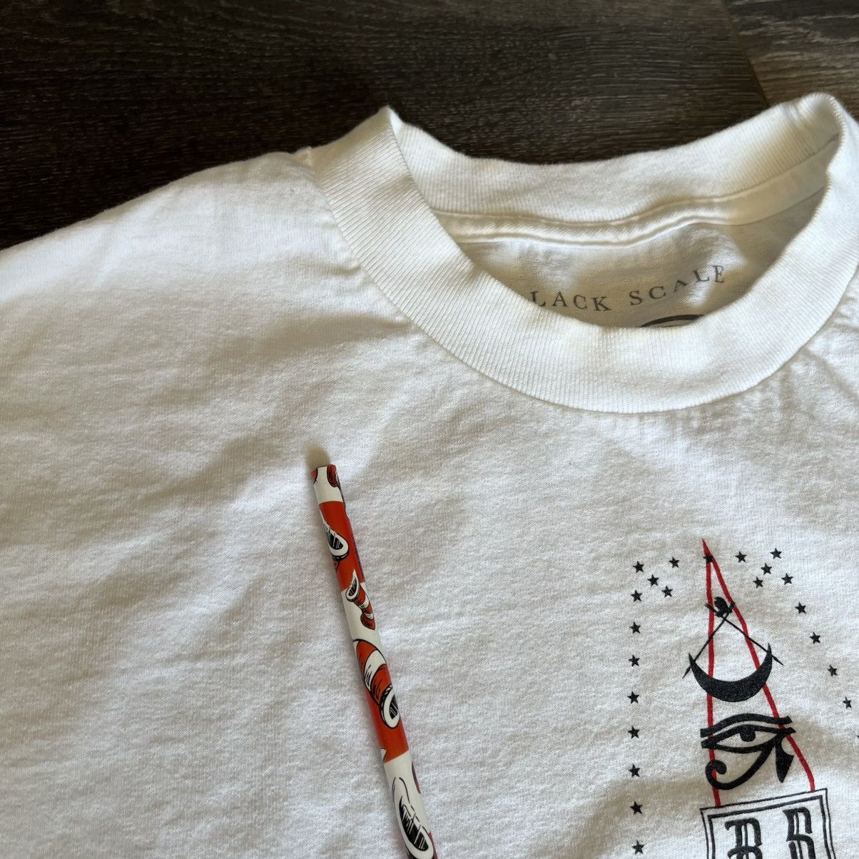 Black Scale Black Scale The Black Alchemy 666 Graphic Logo Tee Pentagram Size US XL / EU 56 / 4 - 7 Thumbnail