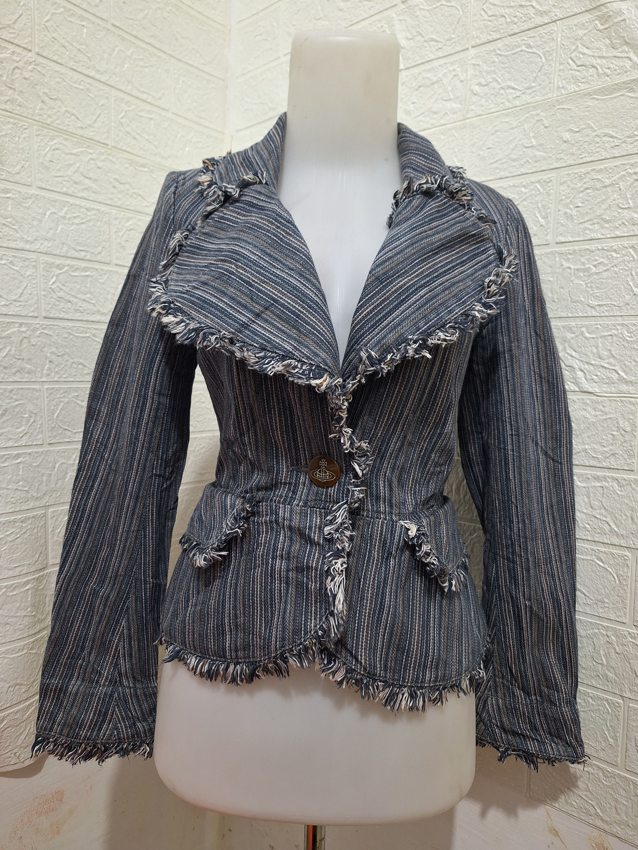 Vivienne Westwood 🔥 Rare Vivienne Westwood Love Jacket Size S / US 4 / IT 40 - 4 Thumbnail