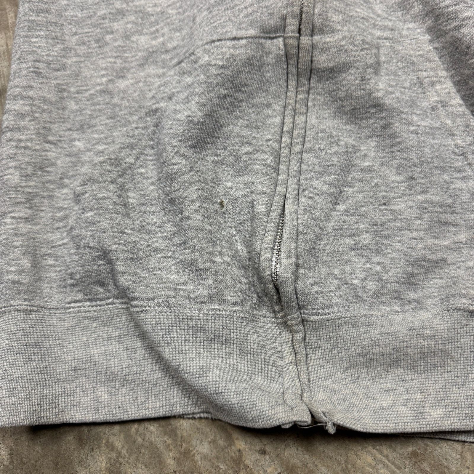 Kohl's × Vintage 80s Light Gray Blank Khols Sport Quality Zip Up Hoodie BC34 Size US M / EU 48-50 / 2 - 6 Thumbnail