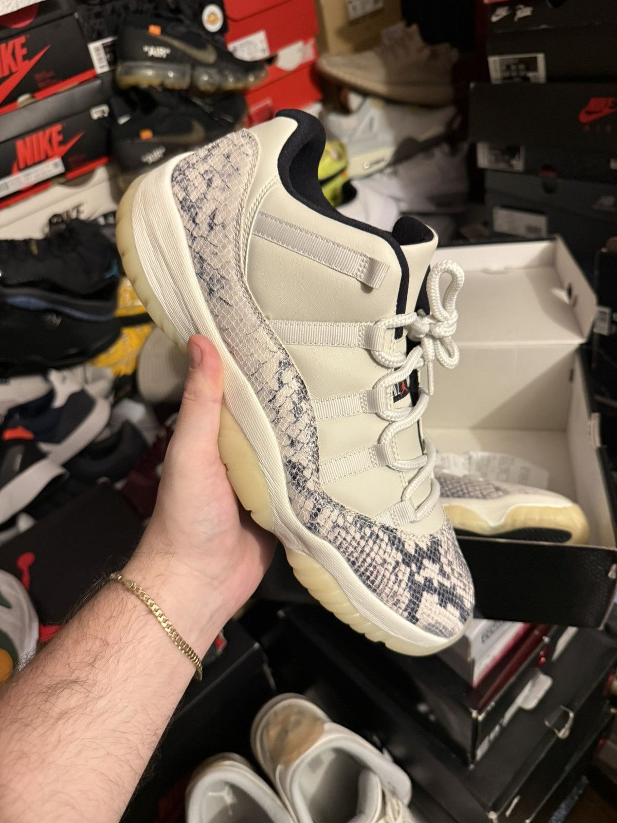 Jordan Brand Jordan retro 11 low snakeskin sz 13 Size US 13 / EU 46 - 1 Thumbnail