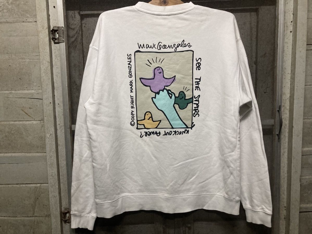 Designer Long SleeveT Shirt Mark Gonzales Size US XL / EU 56 / 4 - 2 Thumbnail