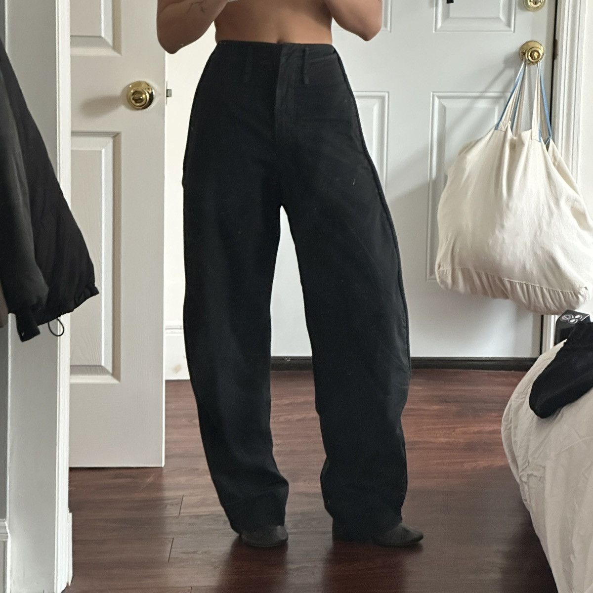 Lemaire High waisted lemaire trousers Size 25" / US 0 / IT 36 - 1 Thumbnail