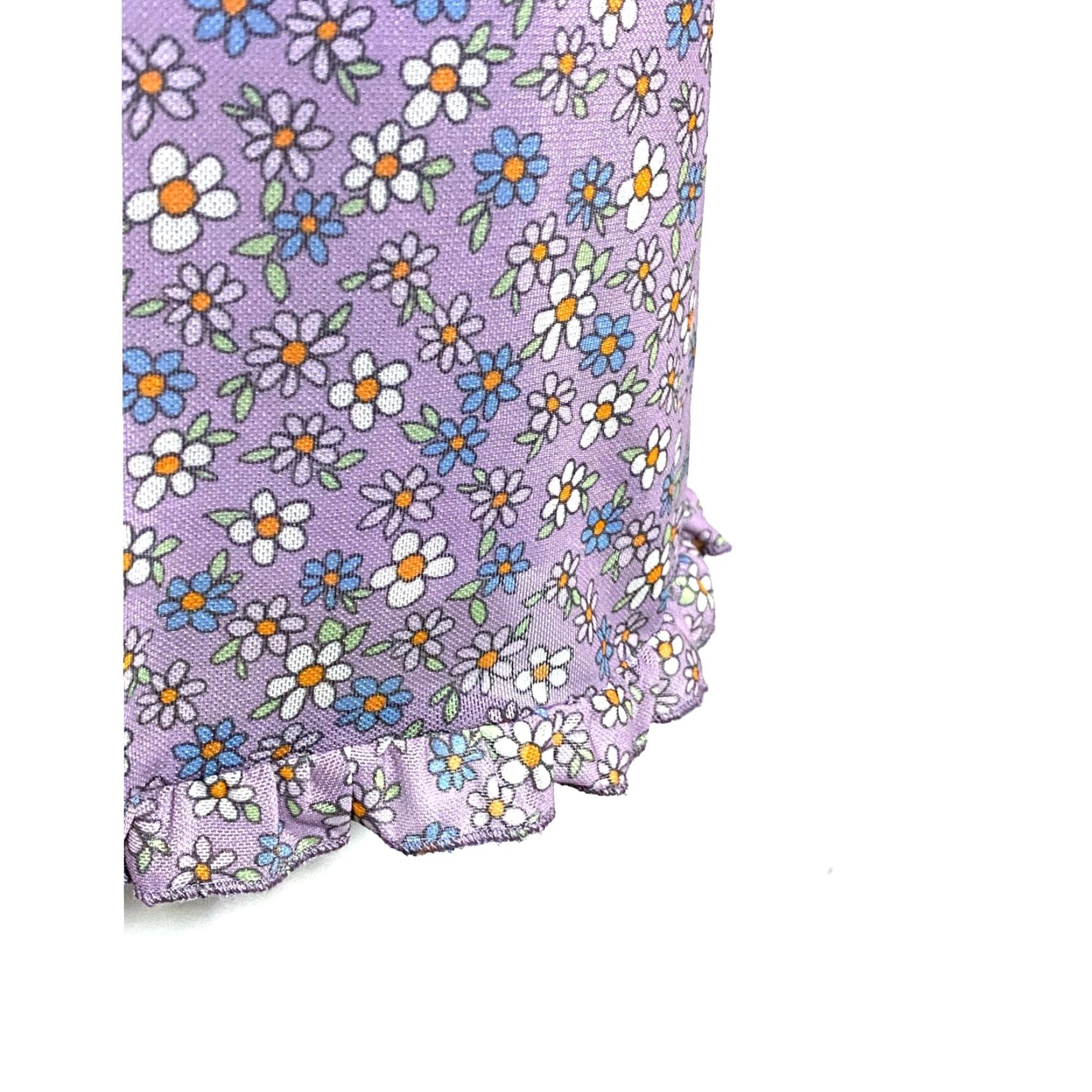 Pacsun VINTAGE LA Hearts PacSun Purple Floral Cami Slip Dress L Hippe Retro Y2K Spring Boho NWT Size L / US 10 / IT 46 - 4 Thumbnail