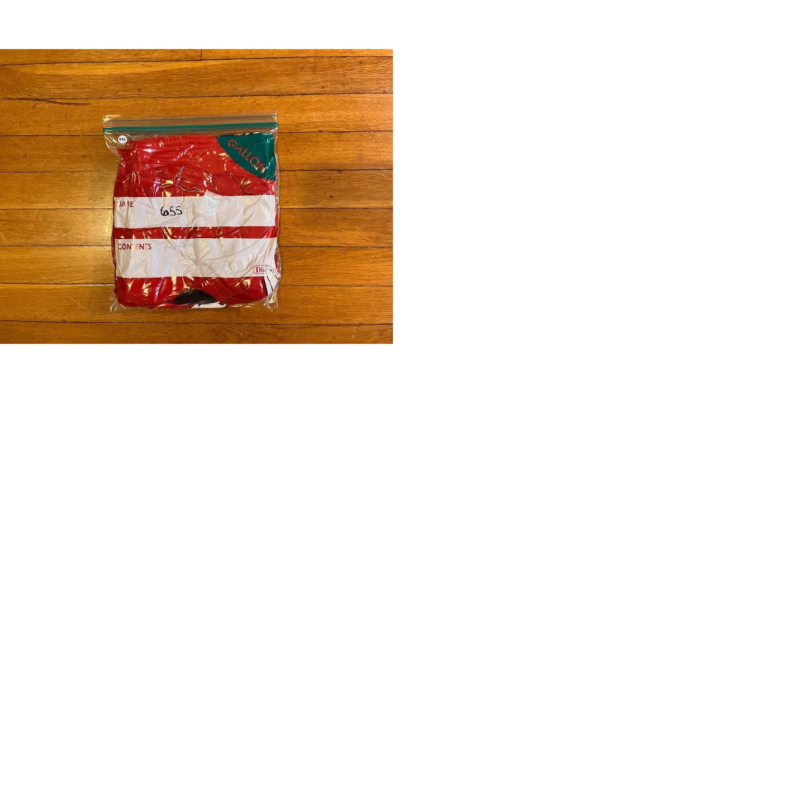 Vintage VINTAGE Mickey Mouse Christmas Night Shirt One Size Red Single Stitch Size ONE SIZE - 9 Thumbnail