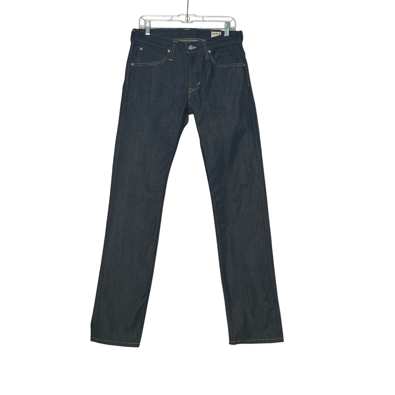 Edwin blue dark wash straight legs jeans size 31
