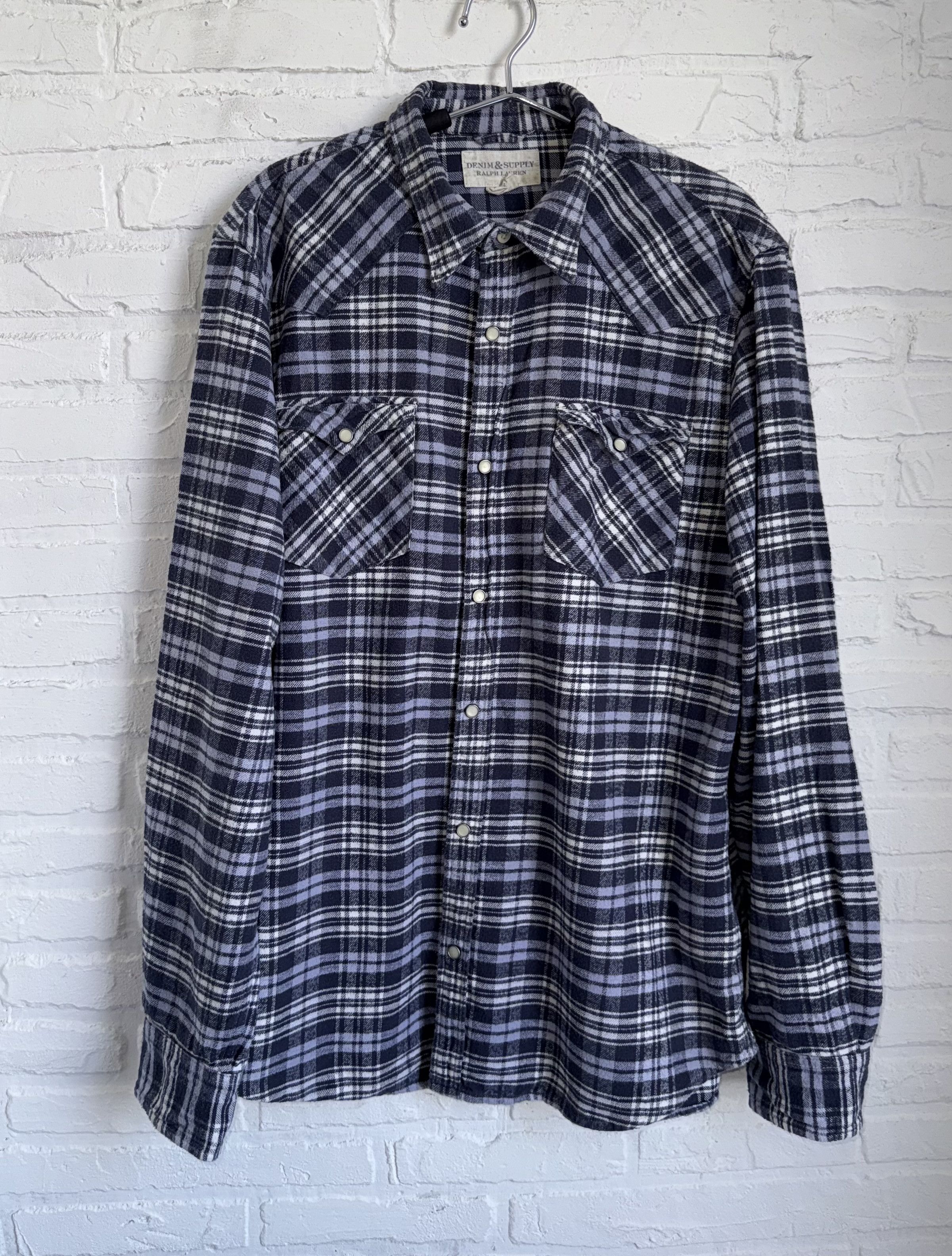 Denim & Supply Ralph Lauren Denim & supply Ralph Lauren flannel shirt Size US XL / EU 56 / 4 - 1 Thumbnail