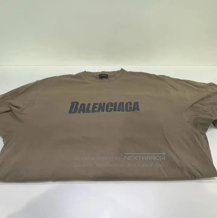Balenciaga Balenciaga SS23 Distressed Logo Print T. Size US XS / EU 42 / 0 - 5 Thumbnail