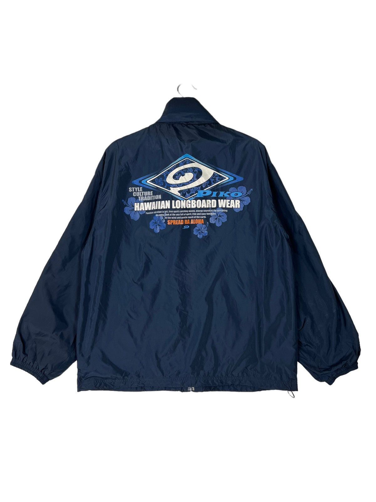 Japanese Brand 💥 90s VINTAGE PIKO HAWAII LONGBOARD WEAR JACKET Size US L / EU 52-54 / 3 - 8 Thumbnail