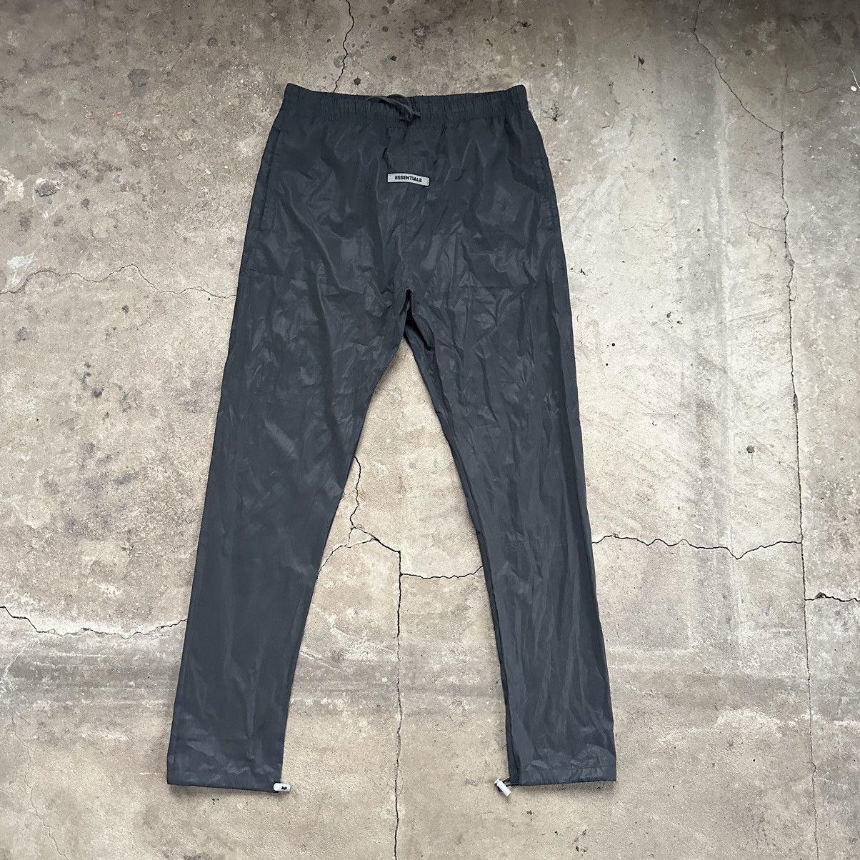 Essentials Fear Of God Essentials Reflective Track Pants M Grey Size US 32 / EU 48 - 1 Thumbnail