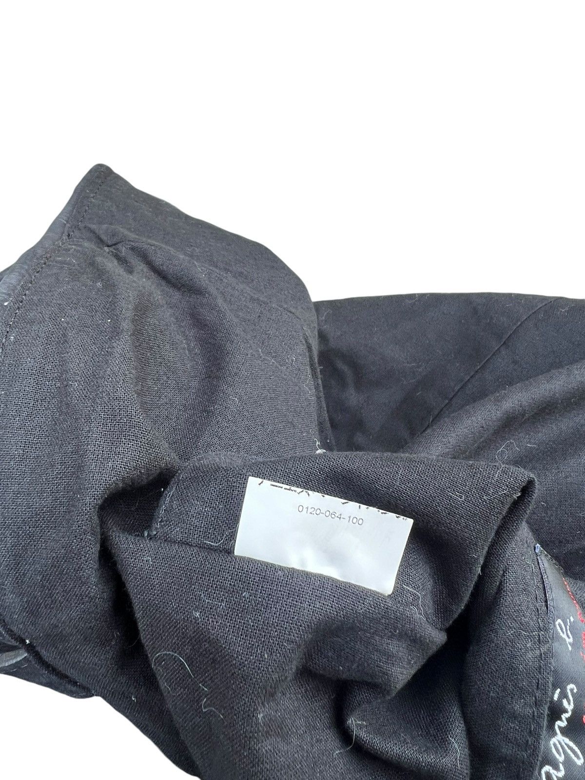 agnes b. Vintage Agnes B. Made in France Leather Wool Tote Bag Size ONE SIZE - 23 Thumbnail