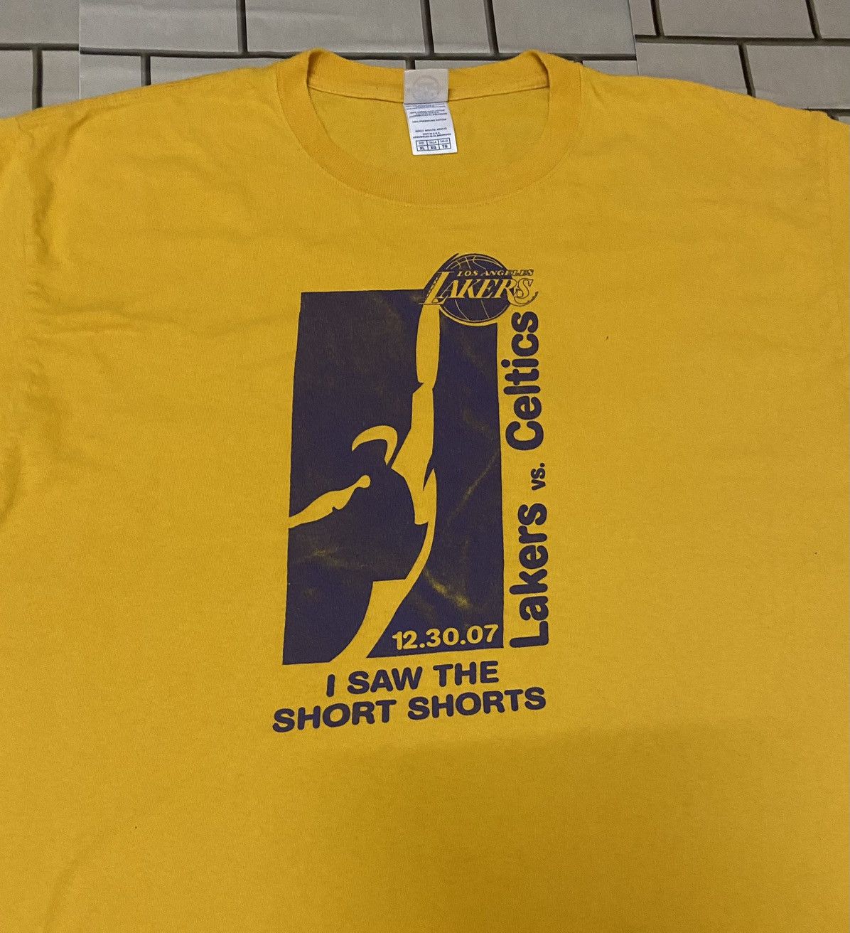 Designer × NBA T-shirt LAKERS L.A Size US L / EU 52-54 / 3 - 3 Thumbnail