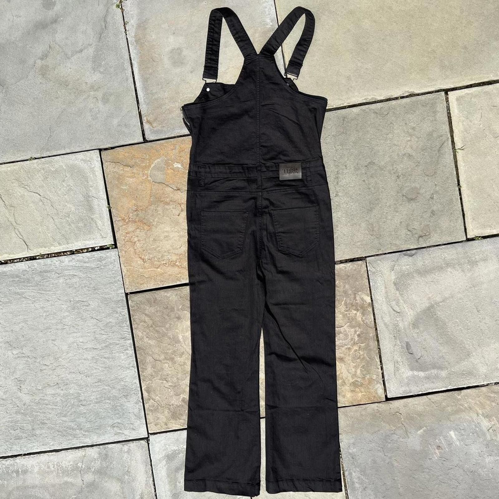 Other NWT Designer Black Denim Overalls Size 26" / US 2 / IT 38 - 5 Thumbnail