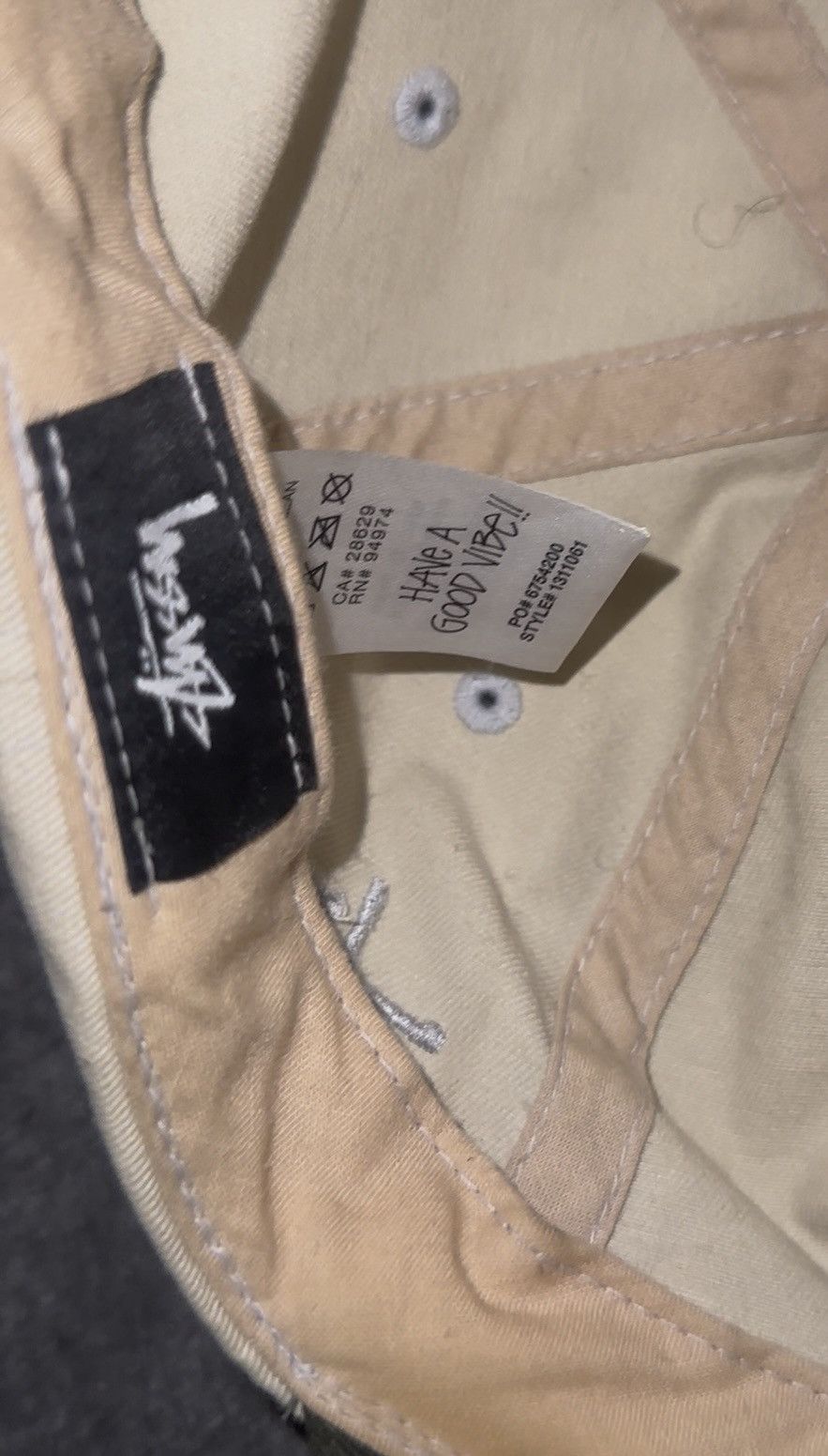 Stussy Stussy chenille hat Size ONE SIZE - 3 Thumbnail