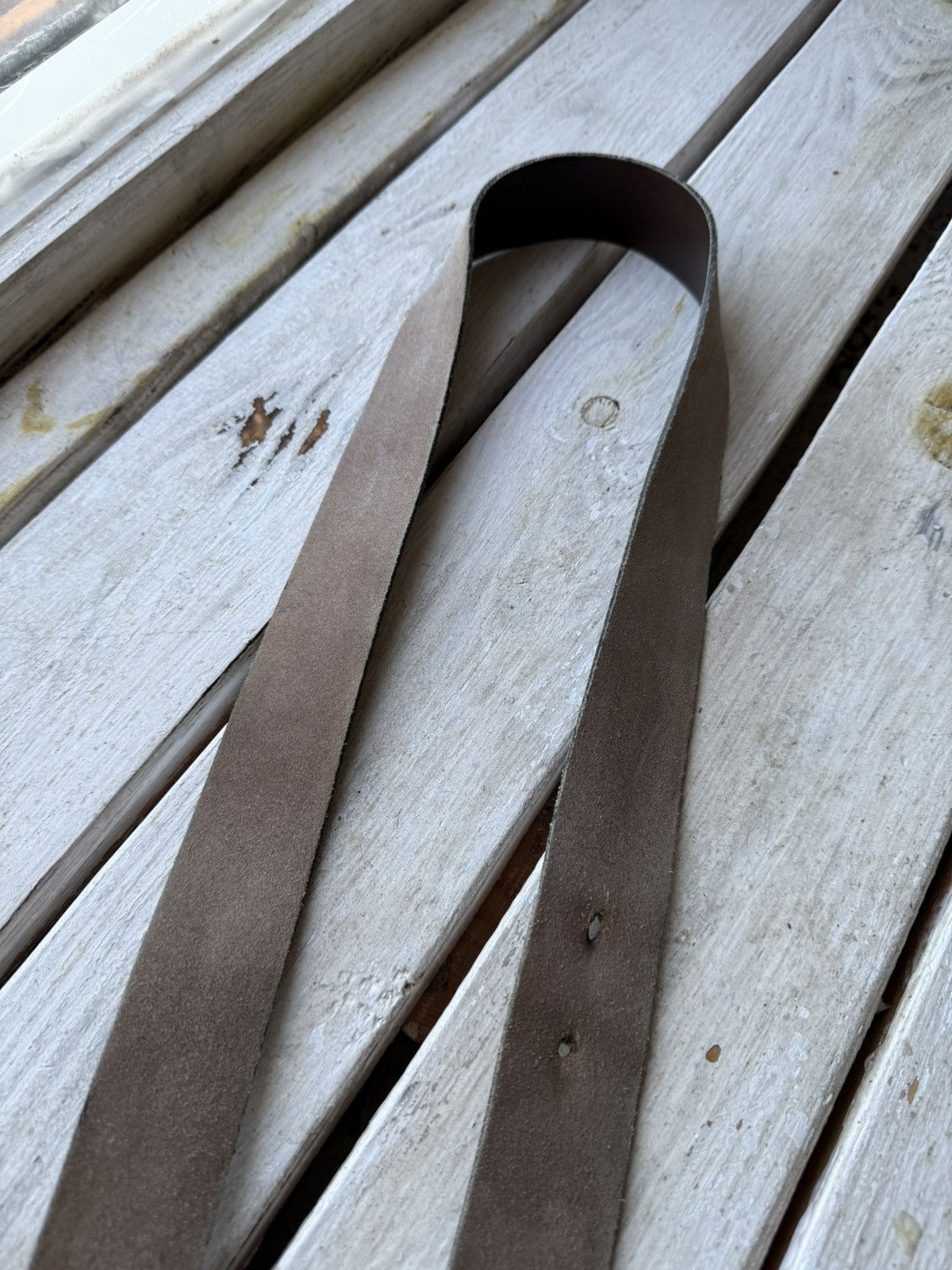 Levi's × Vintage Vintage 90s Levis Belt Brown Leather USA Y2K Size ONE SIZE - 7 Thumbnail