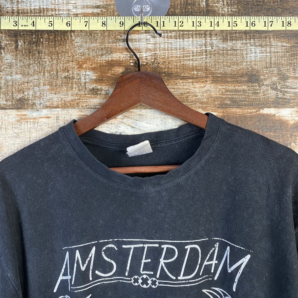 Japanese Brand DL BC Collection Black T-Shirt #C1188 Size US M / EU 48-50 / 2 - 5 Thumbnail