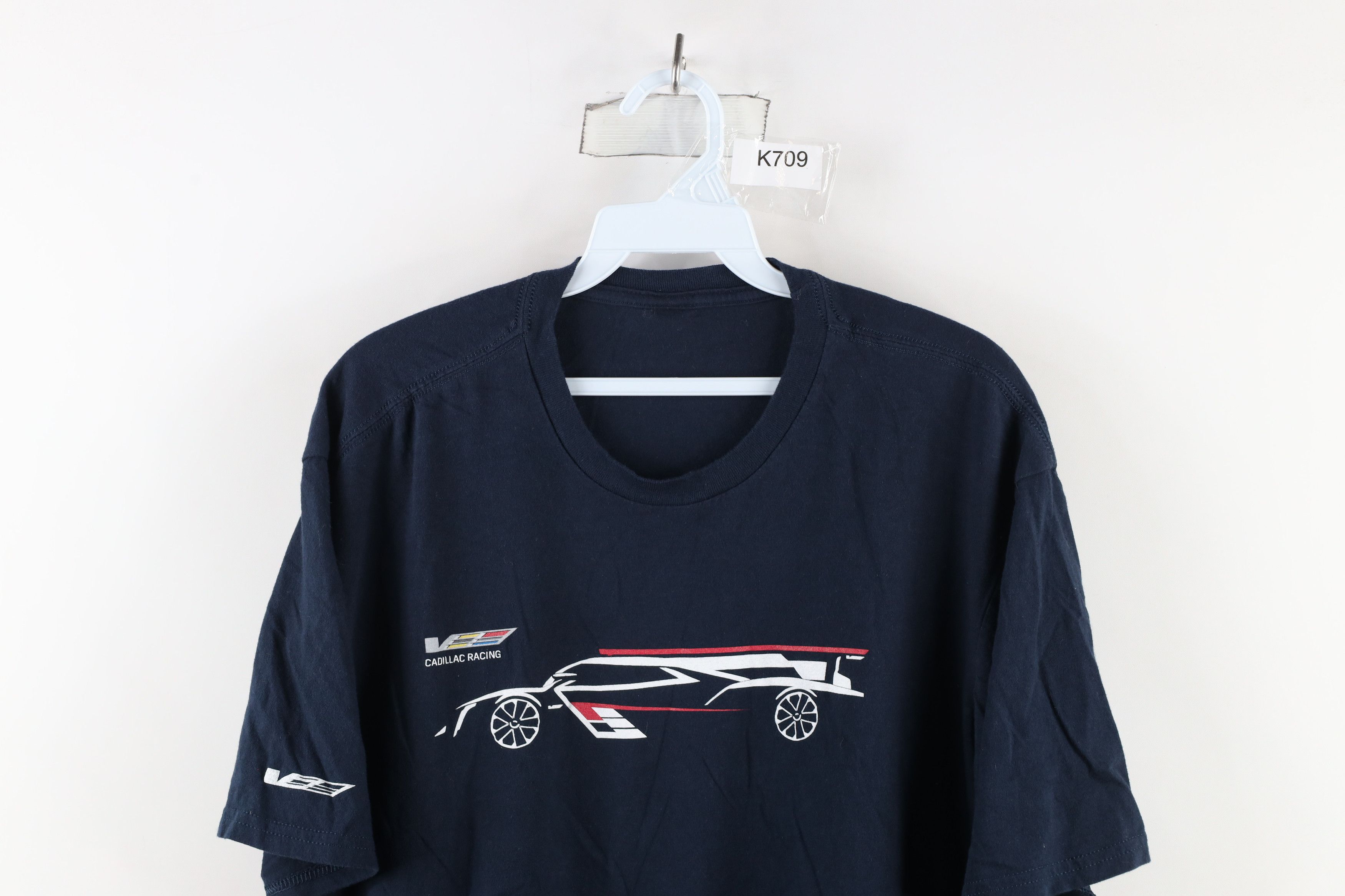 Vintage Vintage Out Cadillac Racing Car Short Sleeve T-Shirt Blue Size US XL / EU 56 / 4 - 2 Thumbnail