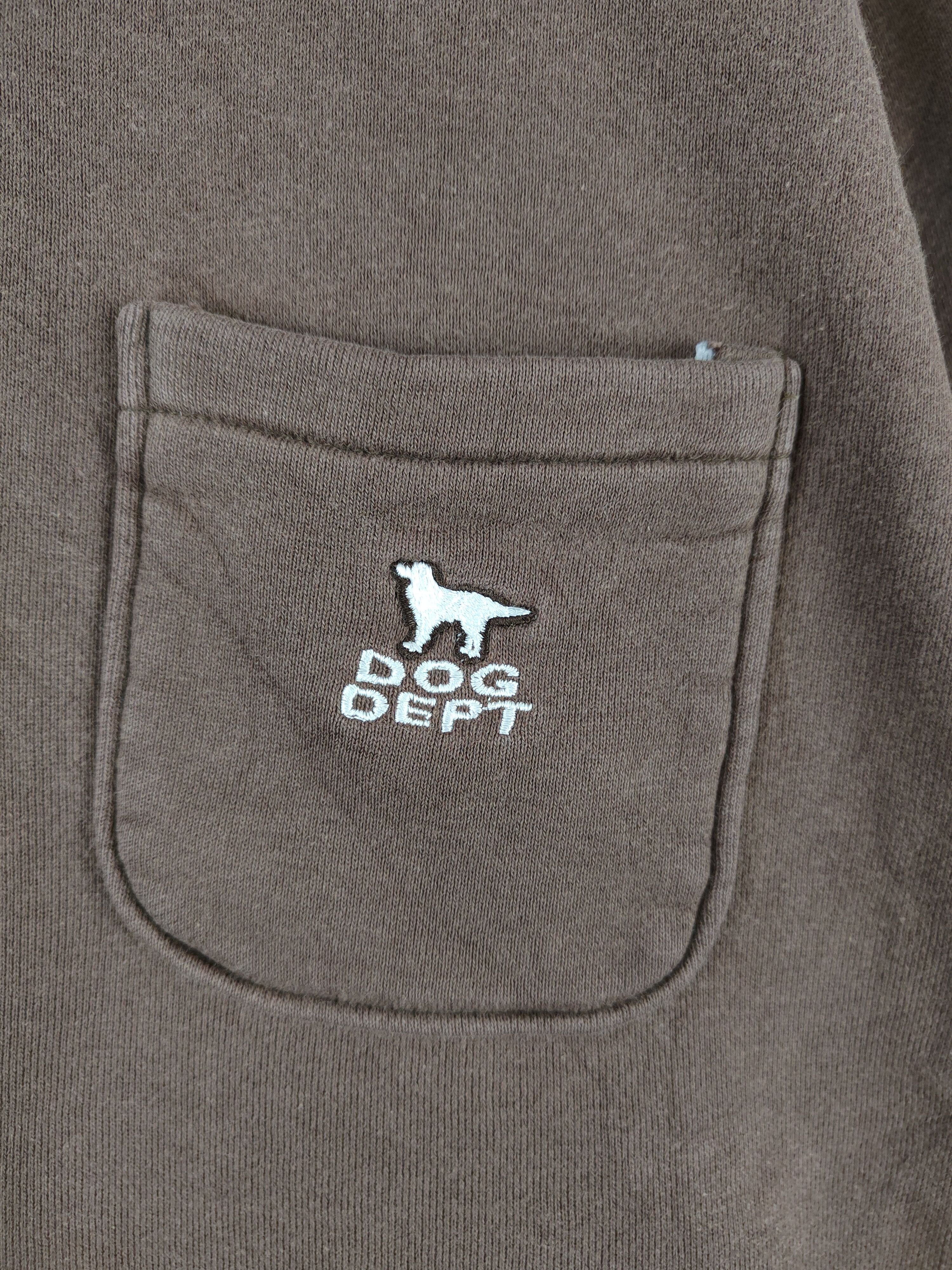 Japanese Brand Dog Dept Dark Brown Sweatshirts #S2565 Size US S / EU 44-46 / 1 - 6 Thumbnail