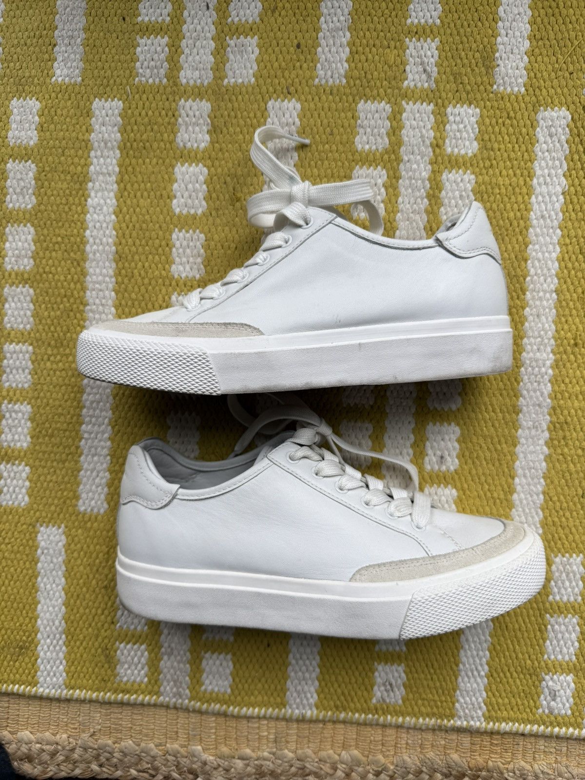 Rag & Bone Rag & Bone Army White Low Top Sneakers Size US 8 / IT 38 - 1 Thumbnail