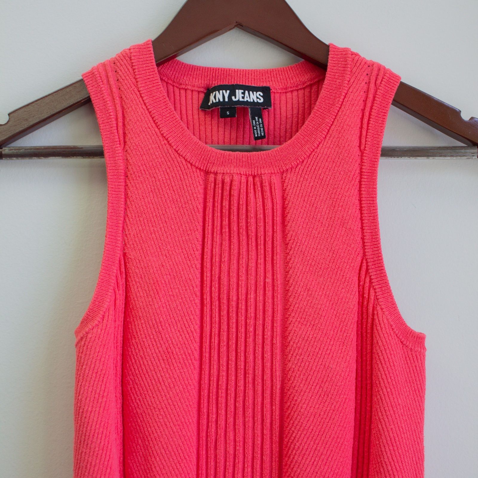 DKNY DKNY Knit Tank Pink Size Small Size S / US 4 / IT 40 - 2 Thumbnail