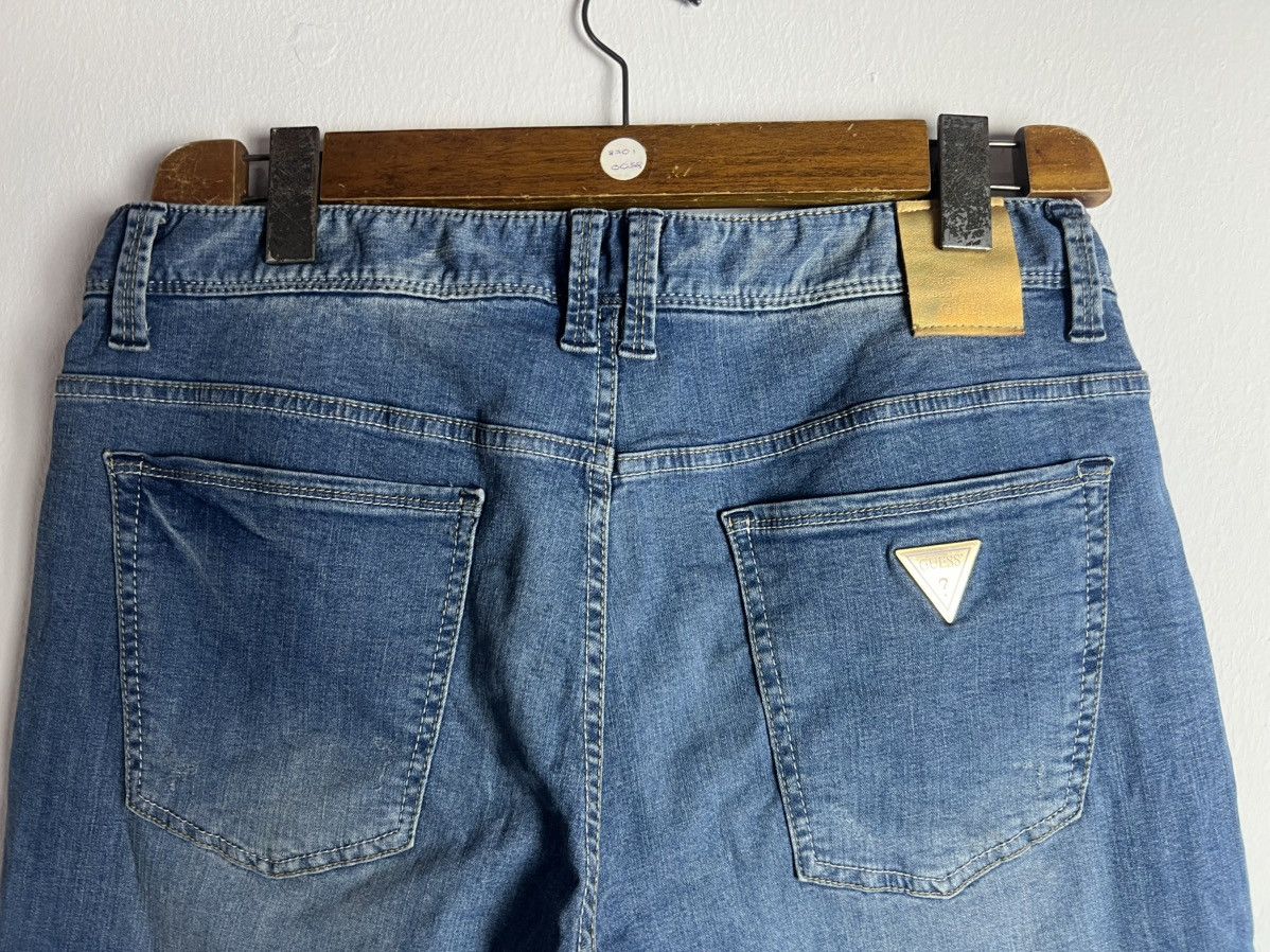 Guess Guess Denim Distressed Jorts Shorts Size US 33 - 9 Thumbnail