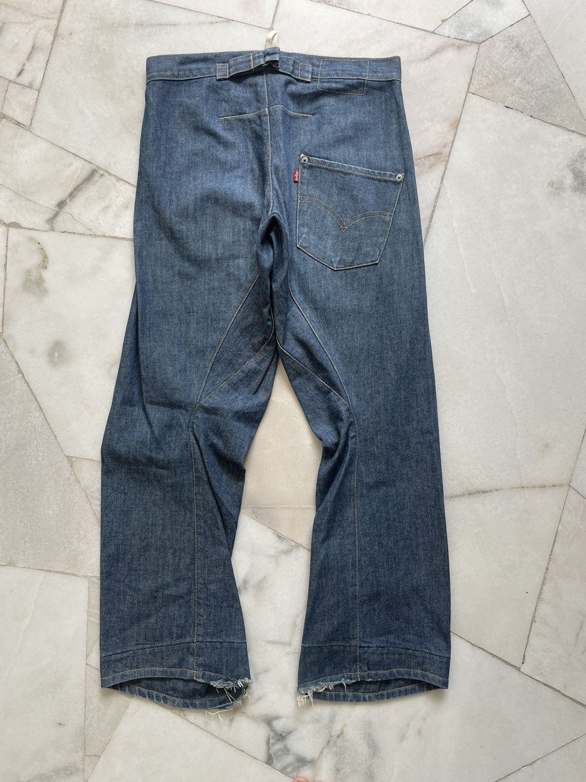 Levi's Vintage 90s Levis Engineered Loose Jeans 31x32 Size US 31 - 1 Thumbnail
