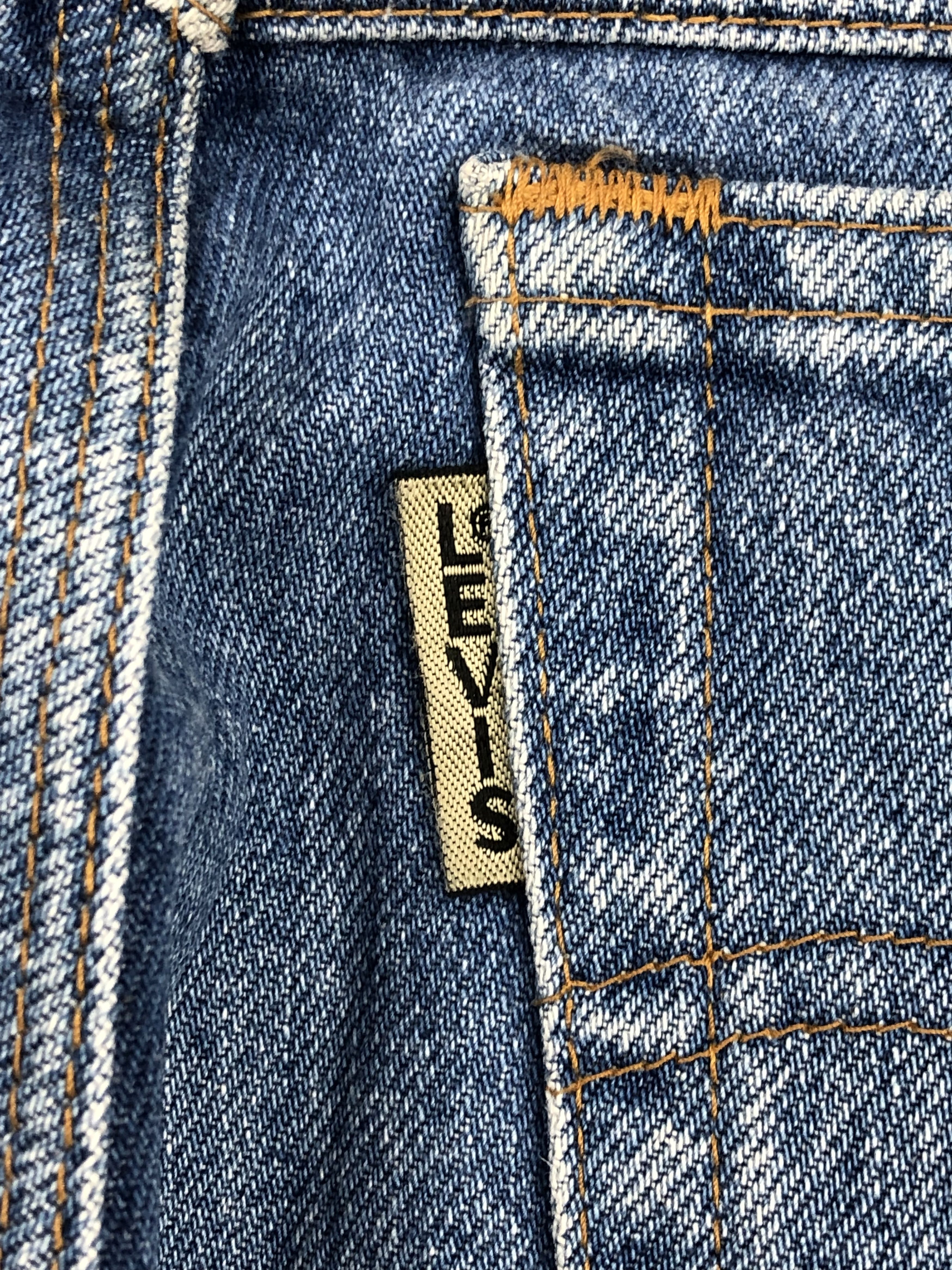 Levi's Vintage 90s Levis 636 Faded Blue Jeans DPP0165 Size US 29 - 11 Thumbnail