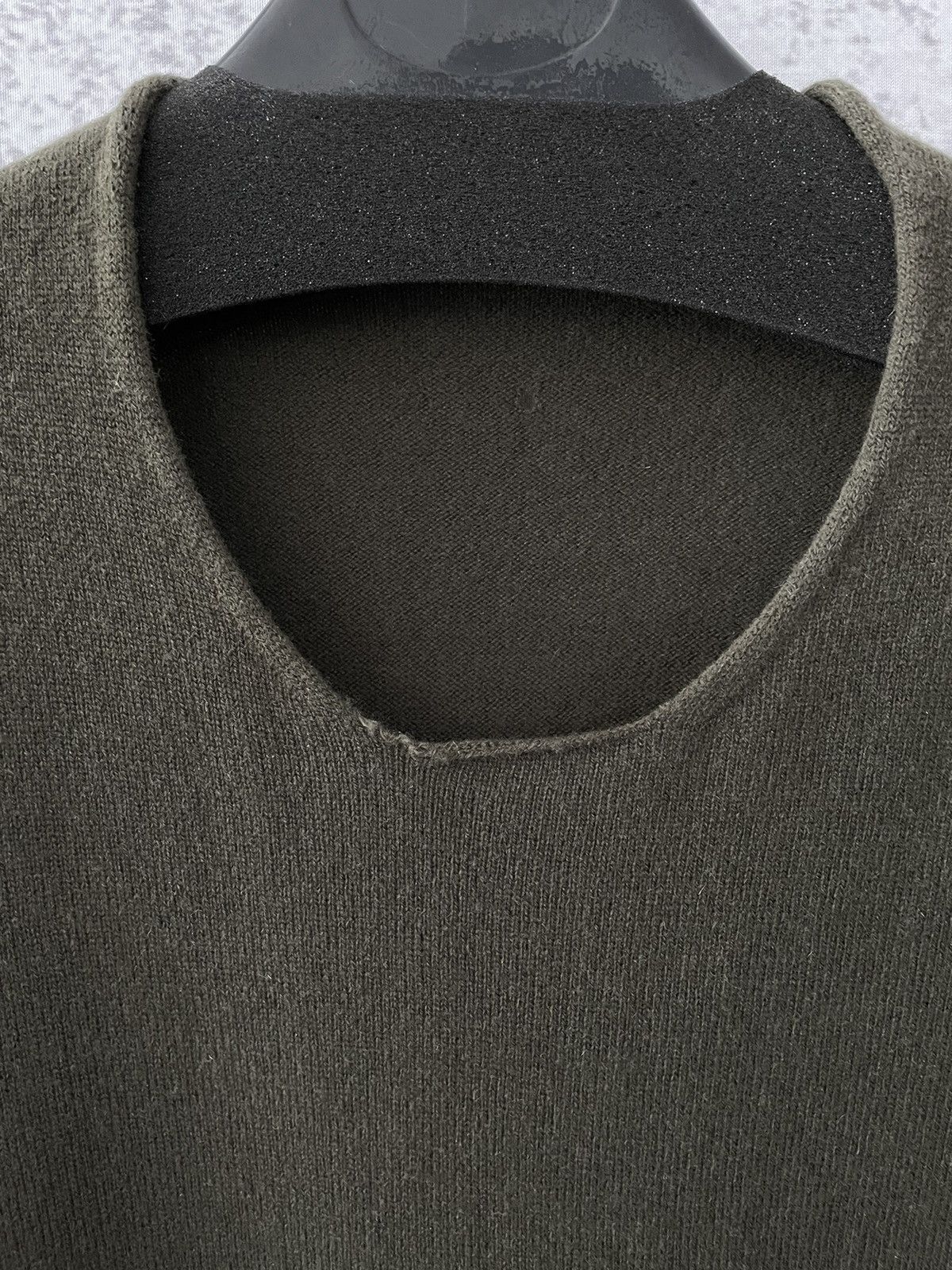 Label Under Construction LUC Khaki Angora Primary Sweater Size US L / EU 52-54 / 3 - 2 Thumbnail
