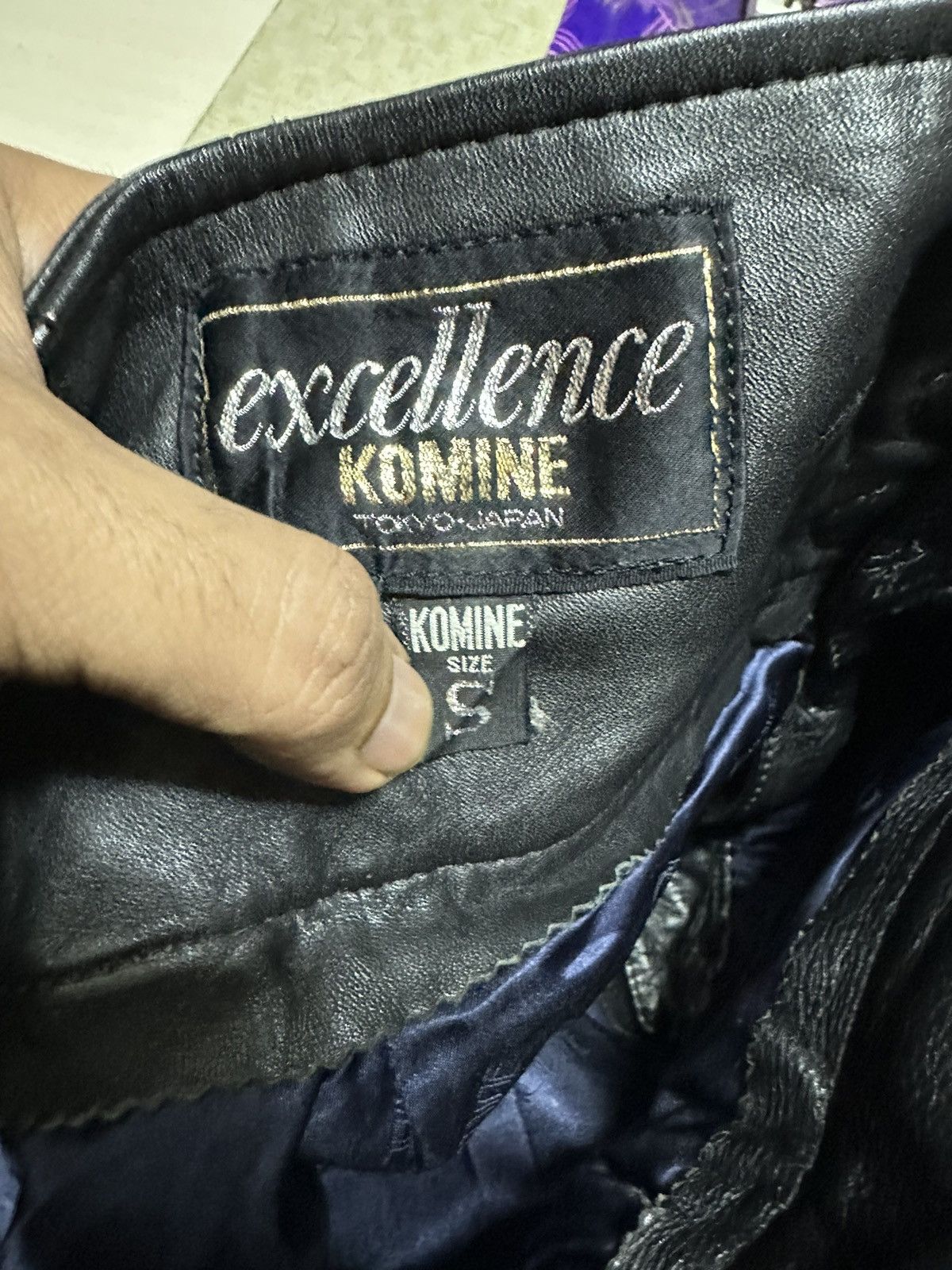 Japanese Brand Komine Leather biker pants Size US 28 / EU 44 - 4 Thumbnail