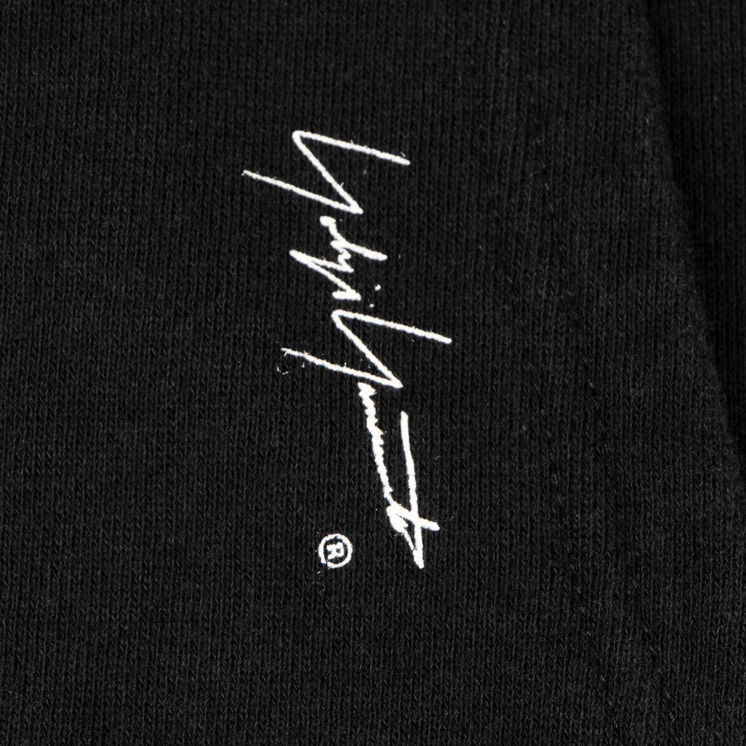 Yohji Yamamoto Yohji Yamamoto Signature Logo Print Hoodie Size US L / EU 52-54 / 3 - 14 Thumbnail